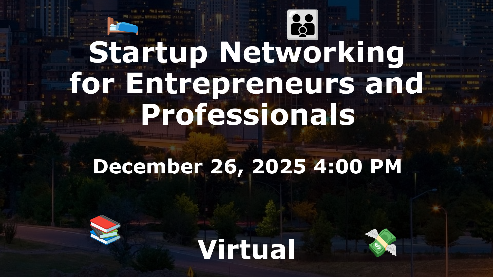 Startup Networking for Entrepreneurs and Professionals event image